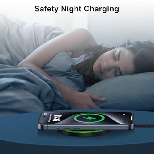 15W Wireless Charger Pad for Motorola Razr 2024 Moto G Stylus 5G 2025 G Power 2025 Edge Edge+ Razr+ X50 Ultra Razr 50 Ultra,Android Wireless Charging Station Mat for Samsung Galaxy S25 S24 S23 S22 S20 6