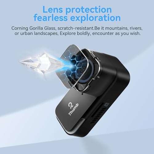 RunCam Thumb 2 FPV Mini Action Camera 4K60FPS 27g Remote-Control Recording with Gyroflow Stabilization ND Filter for FPV Drone Cinewhoop Airplane RC Car (Thumb 2) 6