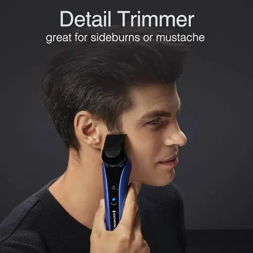 Remington Limitless X7 Shaver for Men, Titanium Blades and Power Sense Technology, Advanced Performance Foil Rotary Electric Shaver with PivotBall for Sensitive Skin Comfort, 100% Waterproof. 7