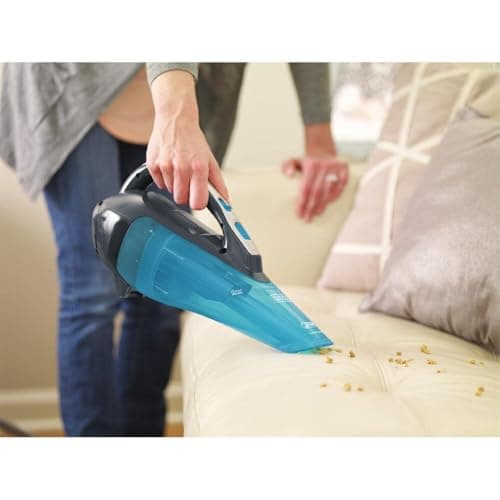 BLACK+DECKER dustbuster AdvancedClean Cordless Wet/Dry Handheld Vacuum, Titanium (HLWVA325J21) 5