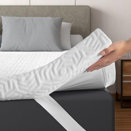 4 Inch Soft Gel Memory Foam Mattress Topper King Size, Bed Topper for Pressure Relief, CertiPUR-US & Oeko-TEX Certified, Ideal for Side Sleepers & Pain Relief