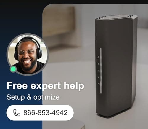 NETGEAR Nighthawk Dual-Band WiFi 7 Router (RS90) – Router Only, BE3600 Wireless Speed (up to 3.6 Gbps) - Covers up to 2,000 sq. ft., 50 Devices – 2.5 Gig Internet Port - Free Expert Help 9