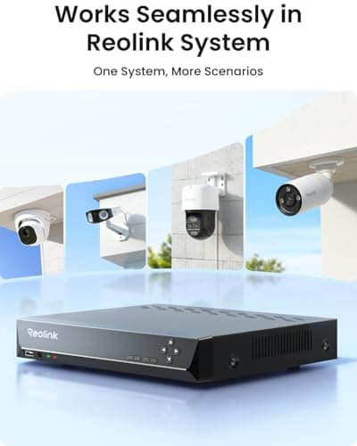 REOLINK 12MP PoE IP Camera Outdoor, Bullet Surveillance Cameras for Home Security, Smart Human/Vehicle/Pet Detection, 700lm Color Night Vision, Two Way Talk, Up to 512GB microSD Card, RLC-1212A 6