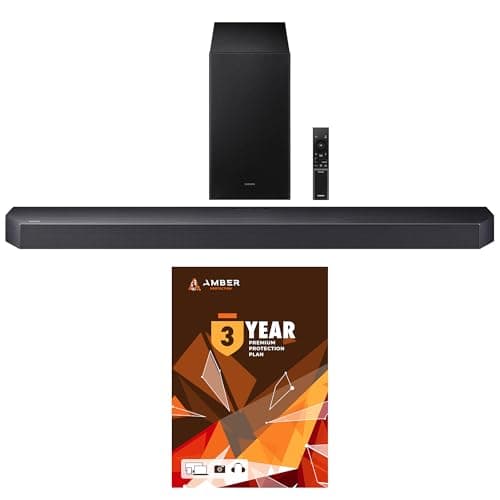Samsung HW-Q600F Q Series Soundbar 3.1.2 Ch Sound and Subwoofer with 3 Year Amber Protection Plan (2025)