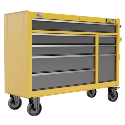DEWALT Rolling Tool Chest with 8 Drawers, 52 Inch, 100lb Drawer Capacity, DEWALT Workshop Storage System Compatible (DWST52082) 11
