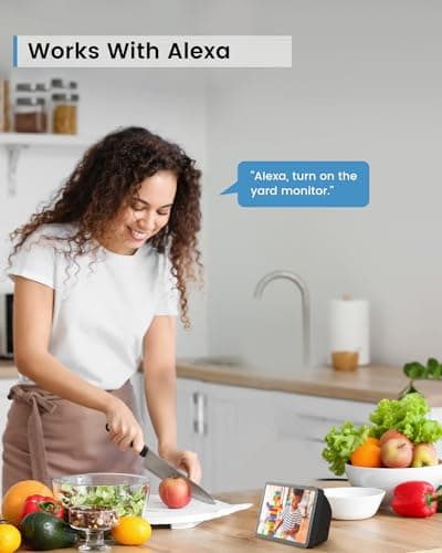 WiFi Security Camera for Indoor/Outdoor- Spotlight Home Camera with Color Night Vision- IP66 Waterproof,AI Motion Detection,SD/Cloud Storage- Cameras for Home Security,Baby Monitor,Pet Camera Alexa 8