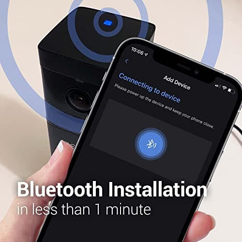 BOSMA X1 Lite Home Security Camera, Indoor Camera, Super Wide Angle, 360 Degree Rotation, 1080P HD Video, Night Vision, 2-Way Audio, Motion & Sound Detection, 90dB Siren - Black 7