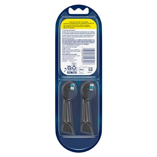 Oral-B iO Series Ultimate Clean Electric Toothbrush Replacement Brush Heads for an Oral-B Electric Toothbrush, 2 Count, Black 7