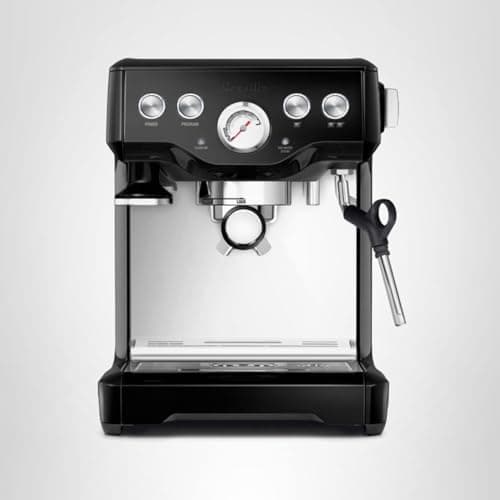 Breville Infuser Espresso Machine BES840XL, 10.25 x 12.5 x 13.25 Inches, Black Sesame 8