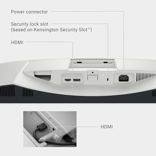 Dell S2725DS Monitor - 27 Inch, QHD (2560x1440) Display, 100Hz refresh rate, 1500:1 contrast ratio, TÜV Rheinland Eye comfort 4 Star,Integrated 2x5W speaker, Height/Tilt/Swivel/Pivot- Ash White color 10