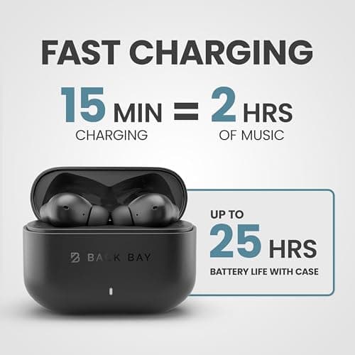 FirstClass - True Wireless Earbuds Noise Cancelling, Bluetooth 5.4 Ear Buds Wireless Bluetooth Earbuds Noise Cancelling Earpods, iPhone and Android Active Earphones with ANC Sound Canceling Headphones 7