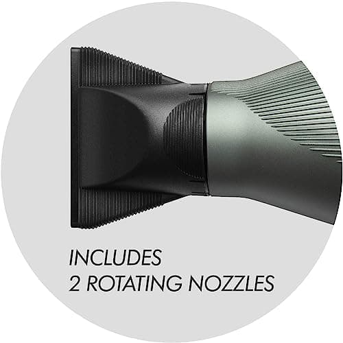 Sam Villa Lightweight & Quiet Ionic Professional Hair Dryer With Variable Speed & Temperature, Sea Smoke 6