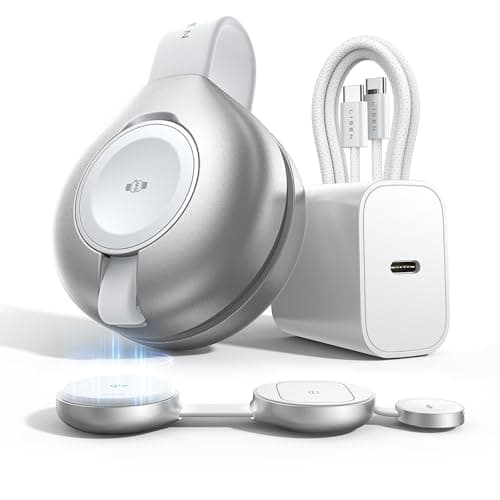 LISEN Back to School for Qi2 Magsafe Charger 17 Certified 15W iPhone 16 Travel Charger for Business, 3 in 1 Charging Station for Apple Watch and Airpods, 25W Total Wireless Charger for iPhone16 15 14
