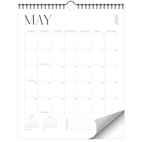 Beautiful 2025-2026 Wall Calendar - Runs from January 2025 until July 2026 – 14.5"x11.5" Office Wall Calendar for Easy Organizing