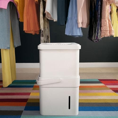 Midea Cube 50 Pint Dehumidifier for Basement and Rooms at Home for up to 4,500 Sq. Ft., Built-in Pump, Drain Hose Included, Smart Control, Works with Alexa (White), ENERGY STAR Most Efficient 2022 7