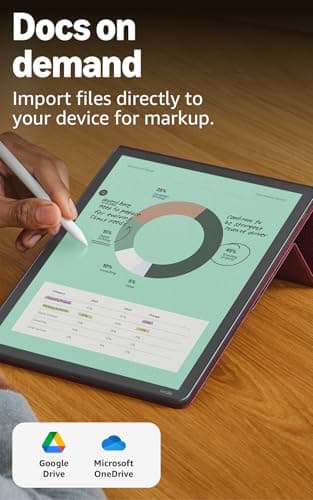 Amazon Kindle Scribe Colorsoft 64GB (newest model) — 11” paper-like color display with front light — Thin, light, powerful — Write in notebooks, documents, and books. Includes Premium Pen - Fig 6