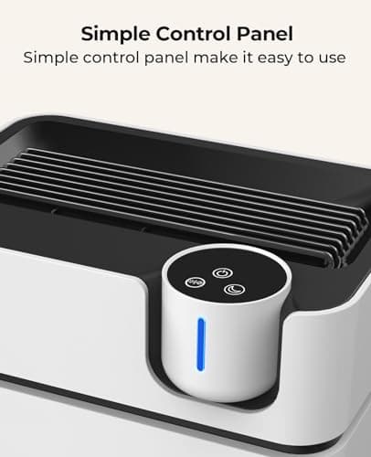 Dehumidifier, PLUSCENT Dehumidifiers for Home with Drain Hose, 1000 sq.ft Dehumidifier for Basement Bathroom Bedroom and Closet, with 88 OZ Water Tank 8