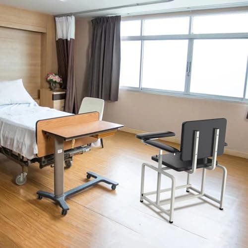 DOLEMODUO Phlebotomy Chair, Blood Drawing Chair with Adjustable Armrest Height, Apply for Medical Institutions,Research Laboratories,for The Blood Collection, Blood Pressure Test, and IV Starts 6