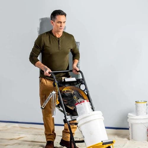 Mule 52000-01 300 lbs. Capacity Hand Truck 5-in-1 Mobile Workshop with Integrated 3-Speed Fan and LED Light 12