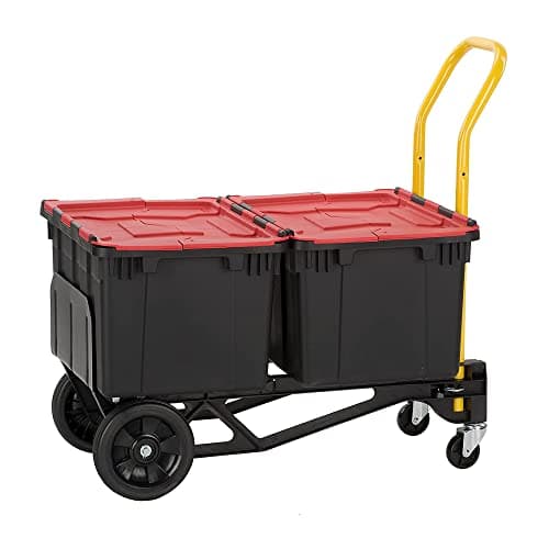 Harper Trucks Convertible Nylon Hand Truck w/ Stair Glides, 300lb Dolly & 400lb Cart Limit 8