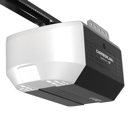 Chamberlain 1/2 HP Belt Drive Smart Garage Door Opener with Battery Backup, 1-Bulb Lighting, and myQ Connectivity