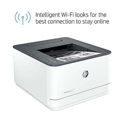 HP LaserJet Pro 3001dw Wireless Black & White Printer (Renewed) 6