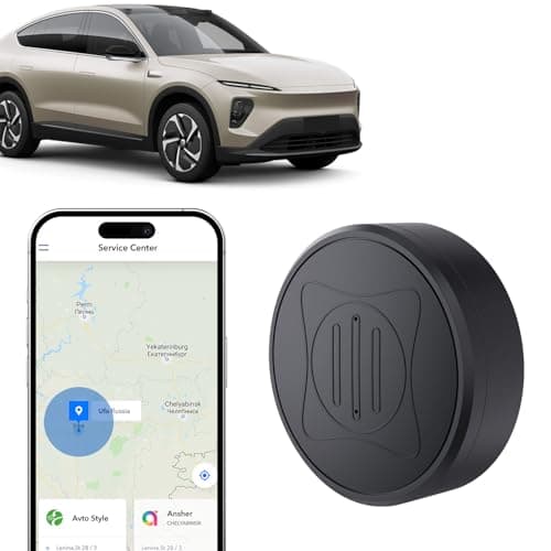 Mini GPS Tracker for Vehicles: Tracker Device for Vehicles No Subscription No Monthly Fee Car Tracker Device Hidden Magnetic Real-Time Tracking for Cars Dogs