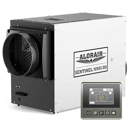 ALORAIR Whole House Dehumidifier, 90 PPD Commercial Grade Whole Home Dehumidifiers for Garages, Water Damage Restoration, 2300 Sq.Ft dehumidifiers for Crawl Space