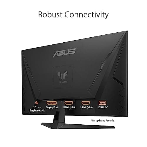 ASUS TUF Gaming 32” (31.5-inch viewable) 1080P Gaming Monitor (VG328QA1A) - Full HD, 170Hz, 1ms, Extreme Low Motion Blur, FreeSync Premium, Eye Care, Shadow Boost, HDMI, Tilt Adjustable 8