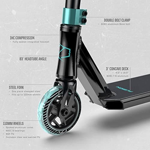 Fuzion Z250 SE Pro Scooters - Trick Scooter - Intermediate and Beginner Stunt Scooters for Kids 8 Years and Up, Teens and Adults – Durable Freestyle Kick Scooter for Boys and Girls 3