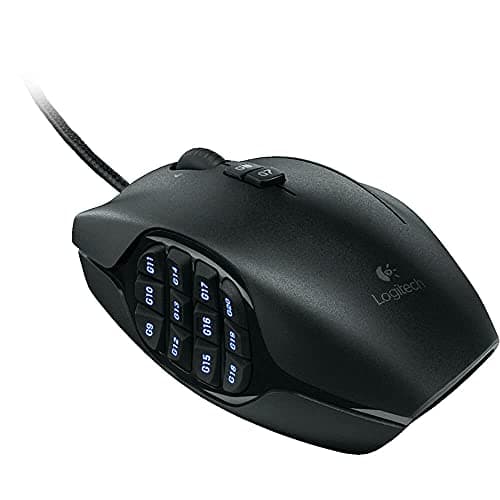 Logitech G600 MMO Gaming Mouse, RGB Backlit, 20 Programmable Buttons 6