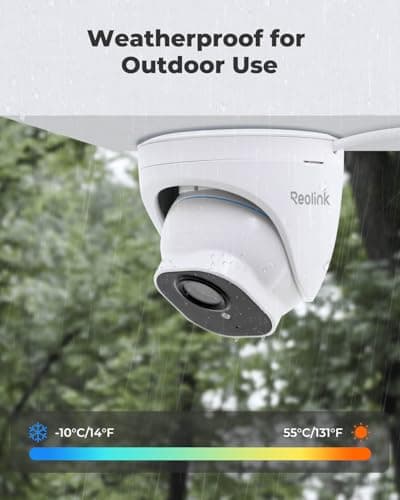 REOLINK 5MP PoE Security Camera, Surveillance Outdoor Indoor for home, Person/Vehicle/Pet Detection, Time-Lapse, Work with Smart Home, 100ft IR Night Vision, Support 512GB SD Card, RLC-520A(Pack of 2) 8