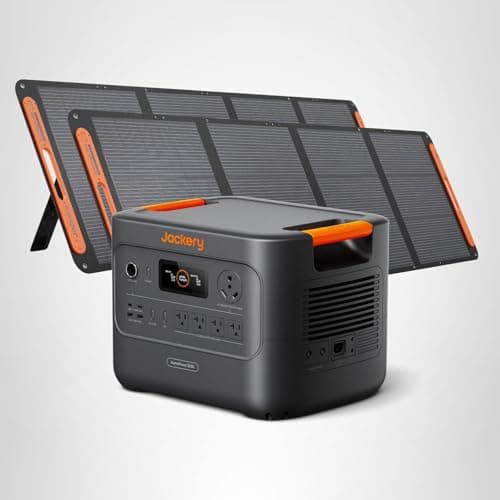 Jackery HomePower 3000 Portable Power Station with 2X 200W Solar Panels, 3600W (Surge 7200W) Output, 3072Wh LFP Battery Solar Generator, Essential Backup for Home Use, Power Outage, RV, Emergencies 8