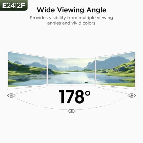 KOORUI 23 Inch Computer Monitor, FHD 1080p 100Hz, VESA Mountable, Adpitive Sync, Eye Care and Tilt, Black 9