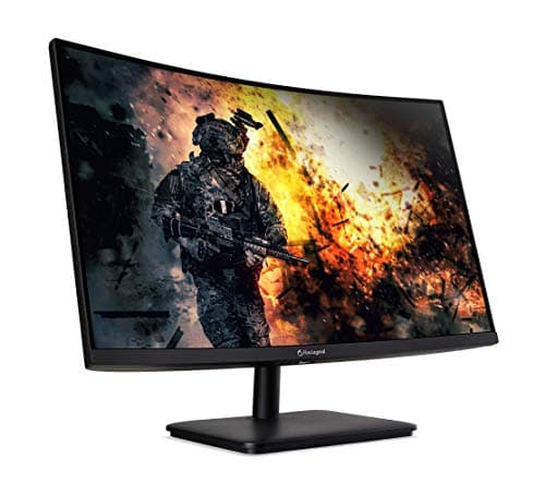 AOPEN by Acer 27HC5UR Pbmiipx 27" 1500R Curved Zero-Frame WQHD (2560 x 1440) Gaming Monitor | AMD FreeSync Premium Technology | Up to 165Hz | 1ms | 2 x HDMI Ports & 1 x Display Port, Black 5