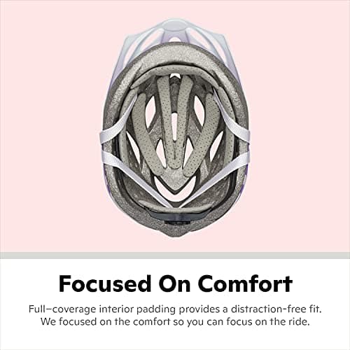 Schwinn Thrasher Bike Helmet for Youth Boys Girls Age 8-14 with Suggested Fit 55-58cm, Lightweight with Adjustable Side & Chin Strap, CPSC Safety Certified, Purple/White 5