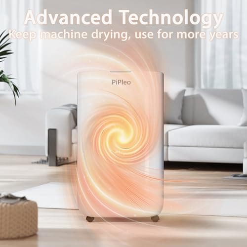 Pipleo Dehumidifier for Home and Basement, 70 Pint for 4500 Sq. Ft, Dehumidifier with Drain Hose for Bedroom, Bathroom, 24H Timer, Large Room (70 Pints 4500 Sq. Ft.) 7