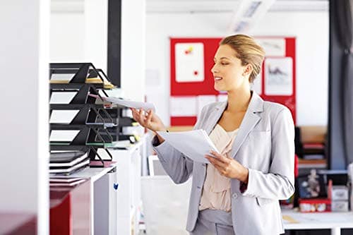 Officemate Recycled Desk Tray, Side Load, 15 1/8 x 8 7/8 x 15, Letter/A4, 6/PK (26212) 8