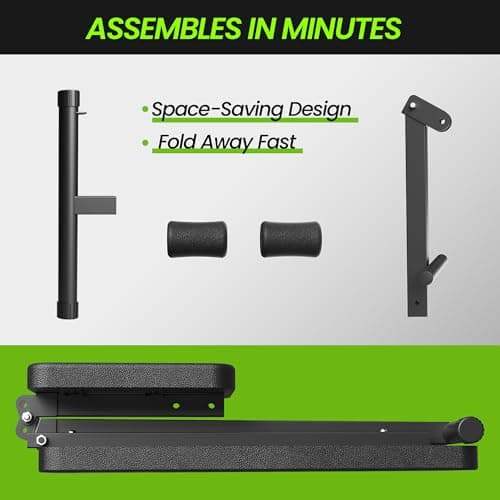 Adjustable Weight Bench for Home Gym, Foldable Workout Bench for Full Body Fitness Dumbbell Exercise, 600LBS Incline Decline Flat Bench with Resistance Bands for Strength Training 8