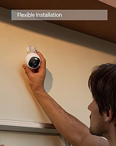 eufy Security Outdoor Cam E210, All-in-One Security Camera with 1080p Resolution, Spotlight, Color Night Vision, No Monthly Fees, Wired Camera, IP67 Weatherproof, Motion Only Alert* 6