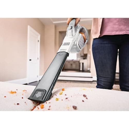 BLACK+DECKER Dust Buster Hand Held Vacuum Cordless Rechargeable, Portable Vacuum for Car, Extended Runtime, Powerful Suction, Extra Long Crevice Tool, AdvancedClean+ (HHVK320J10) 13