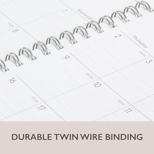 Blue Sky 2024-2025 Academic Year Weekly and Monthly Planner, 5" x 8", Flexible Cover, Wirebound, Enterprise (150145) 6