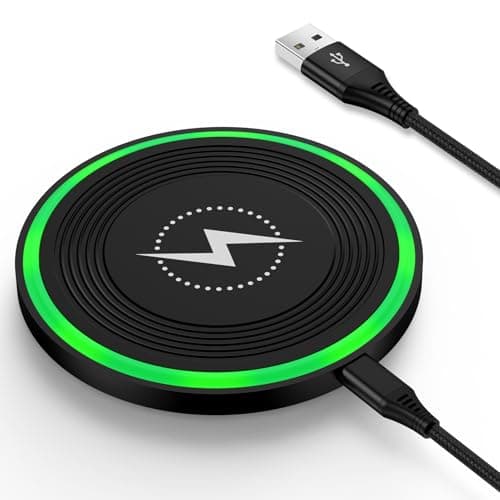 Android Phone Samsung Wireless Charging Pad Fast Charging for Sam Sung Galaxy Z Flip 7 fe Z Fold 7 S25 S24 S23 S22,15W Wireless Charger Statiton Mat for Samsung Google Pixel 10Pro XL/10/9a/9 Pro/8/7