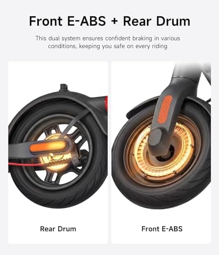 NAVEE V25 Electric Scooter Adults, Fast E Scooter, Motorized Scooter for Adults Teens with Suspension, Foldable Commuter Electric Scooters, 20Mph & 600W Power, 15 Miles Long Range,10" Fat Tire, 220Lbs 8