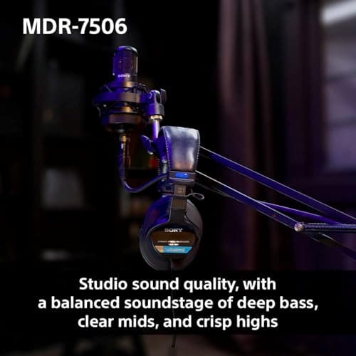 Sony MDR7506 Professional Large Diaphragm Headphone 5