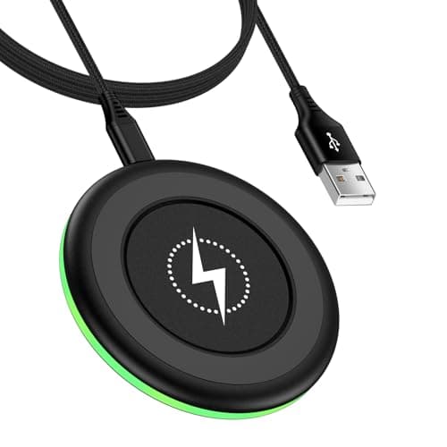 Samsung S25 Wireless Charger Fast Charging Pad Android Charger for Samsung Galaxy S26 S25 Ultra/S24/S23/S22/S21/S20/iPhone 17/16 Pro 15W Fast Wireless Phone Charger Station for Pixel 10 Pro XL/9/9a/8