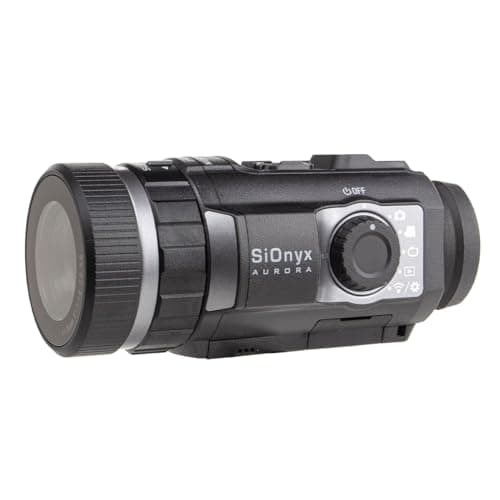 SIONYX Aurora Black Color Digital Night Vision Camera & Kits – Rugged and Impact-Resistant Aurora Black, WiFi, Mount, 32GB MicroSD Card, Waterproof Protective Case, & More
