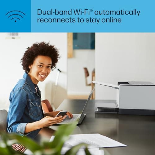 HP LaserJet M207dw Laser Wireless Printer, Black and White, Duplex, Best-for-Office 14