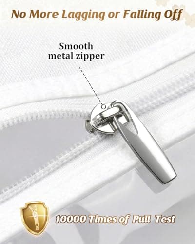 MISSLO Portable 70" Wedding Dress Garment Bag with Bride Tote Bag 8'' Gusseted Dress Bags for Gowns Long 4 Pockets Dress Cover for Women, White 6