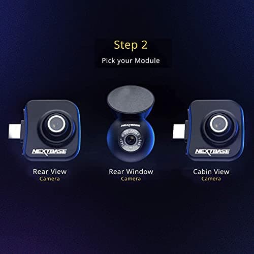 Nextbase 322GW Dash Cam Front + Rear Window Camera + 32GB SD Card - Small with App - Full 1080p/60fps HD in Car Camera- WiFi Bluetooth GPS-SOS Emergency Response, Parking Mode 5